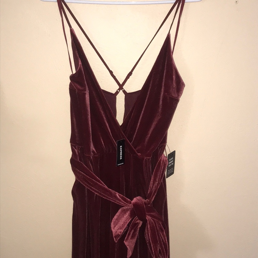 Maroon Jumpsuit